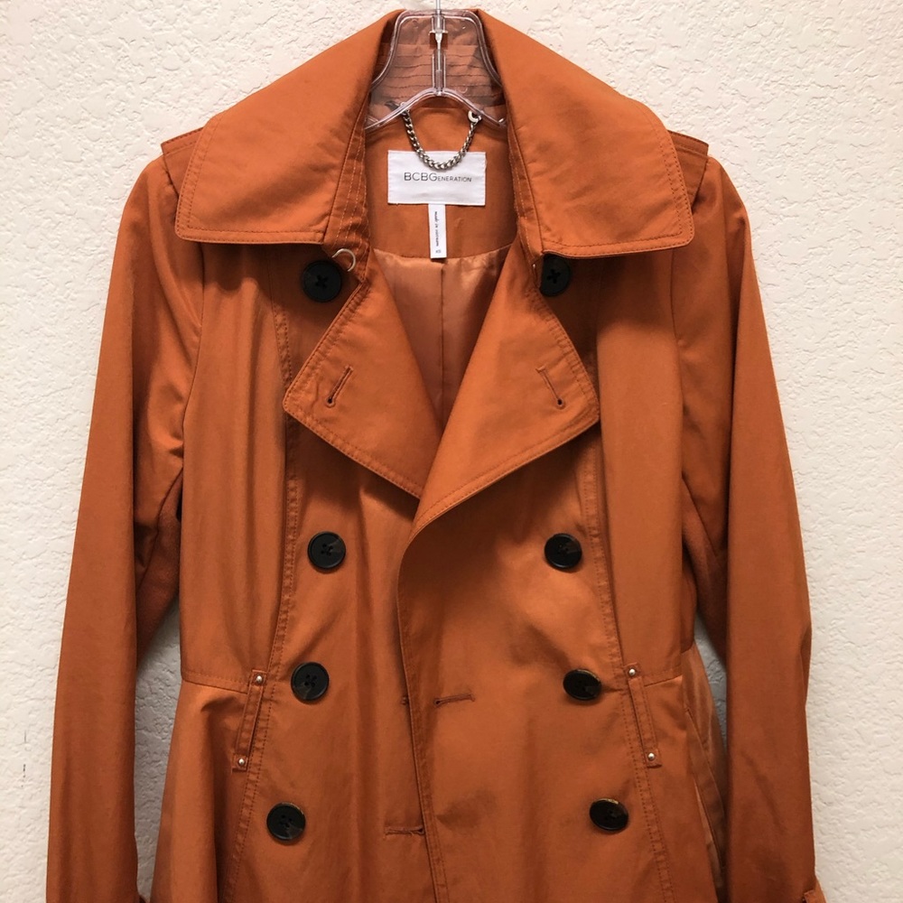 BCBG Women’s Desert Orange Coat XS